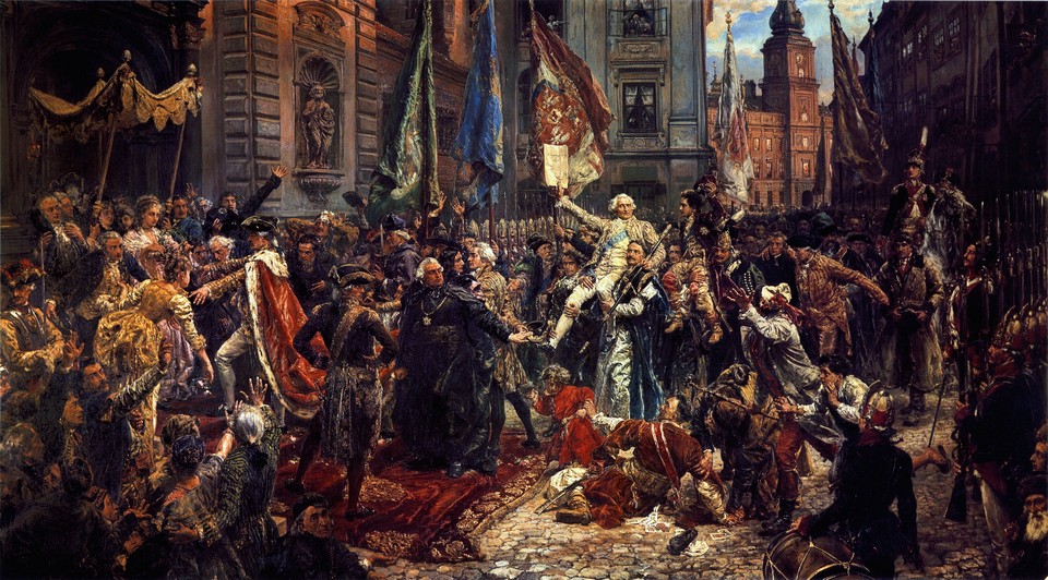 Constitution of May 3 1791 by Jan Matejko