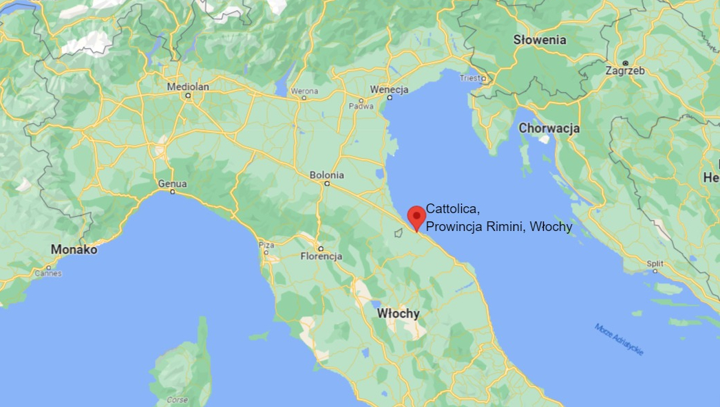 Cattolica Mapy Google big